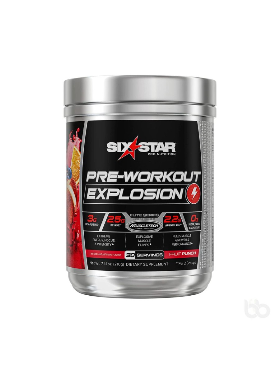 Six Star Preworkout Explosion 30 servings